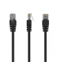 Kabel sieciowy Gembird PP12-0.5M/BK RJ45 Cat5e 0.5m czarny