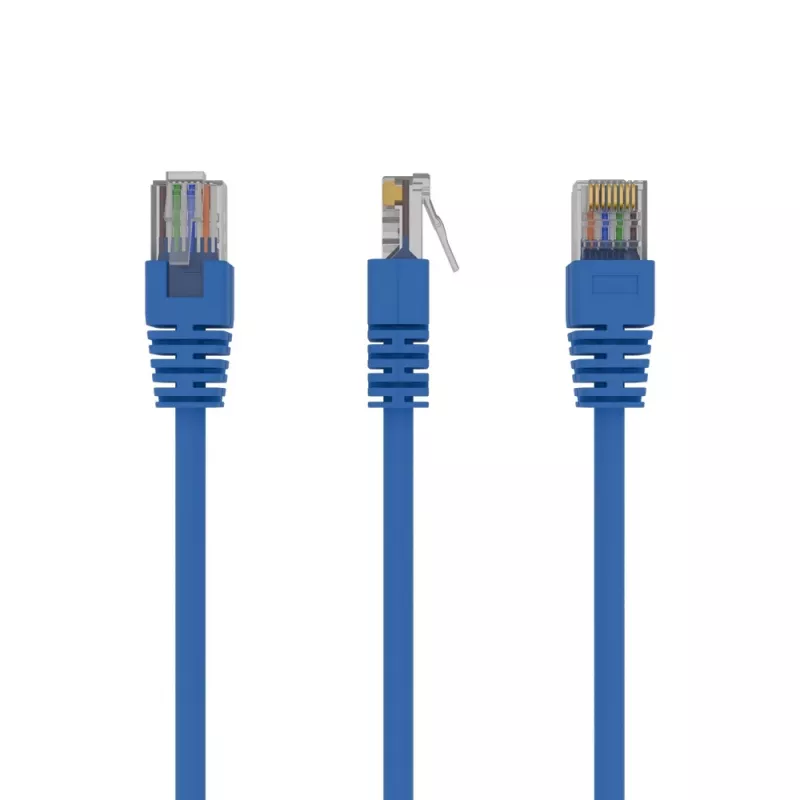Kabel krosowy GEMBIRD - Kat. 5e - UTP - 50 cm - Niebieski