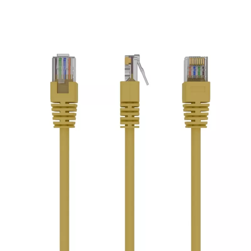 Kabel krosowy GEMBIRD - Kat. 5e - UTP - 2 m - żółty