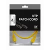 Kabel krosowy GEMBIRD - Kat. 5e - UTP - 2 m - żółty