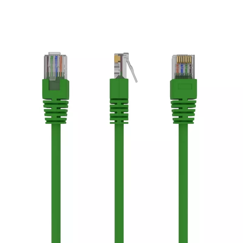 Kabel krosowy GEMBIRD - Kat. 5e - UTP - 3 m - zielony
