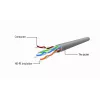 GEMBIRD Patch kabel - Cat 5e - UTP - 3m - Czerwony
