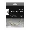 Kabel sieciowy GEMBIRD PP12-7.5M, 7,5 m, RJ-45 na RJ-45, biały