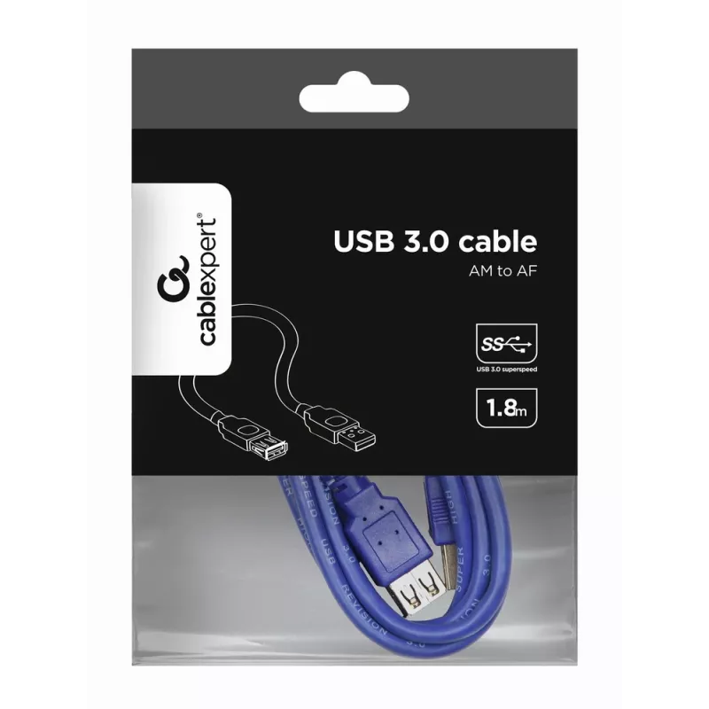 GEMBIRD Kabel przedłużający USB 3.0 2,0 m