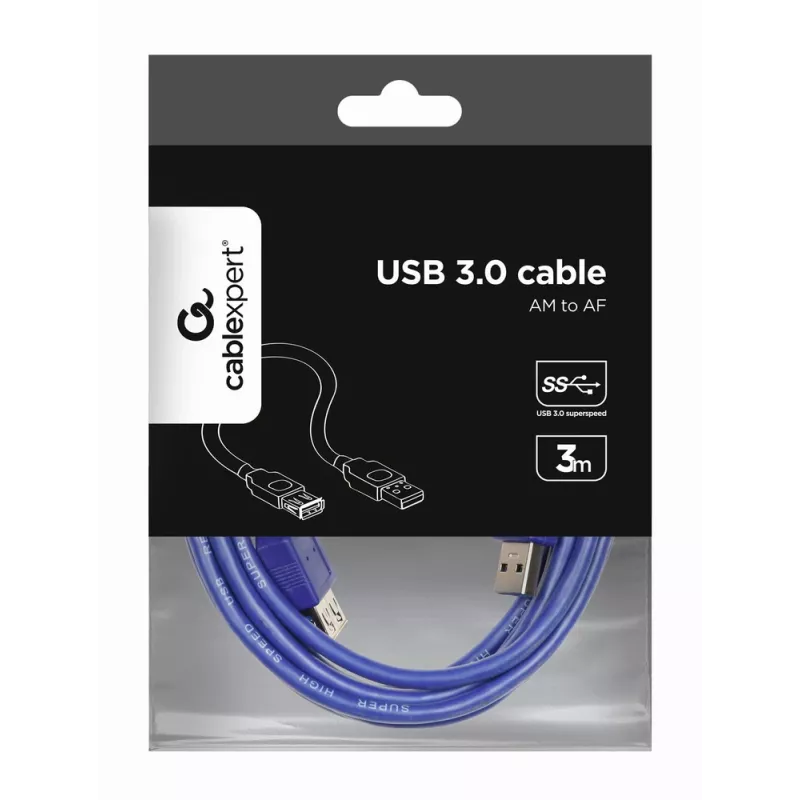 GEMBIRD USB 3.0 Extension kabel 3m