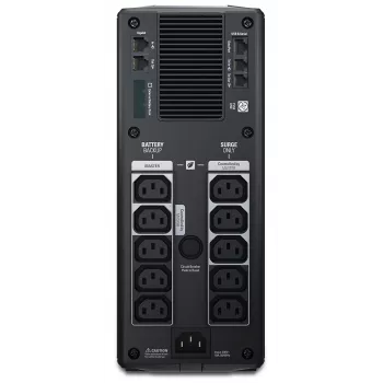 APC Back-UPS Pro, 1500VA/865W, Tower, 230V, 10x gniazd IEC C13, AVR, LCD, wymienna bateria użytkownika