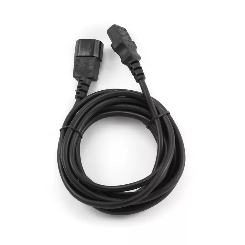 GEMBIRD Kabel zasilający (C13 do C14), zatwierdzony VDE, 3 m