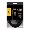 Kabel HDMI na DVI-D GEMBIRD CC-HDMI-DVI-10 3 m, czarny, męski-męski, pozłacane styki