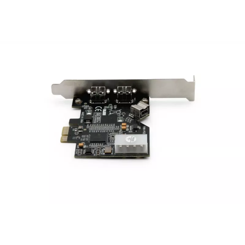 Karta interfejsu DIGITUS IEEE 1394b, PCI-e 3 porty, 2x9-pin zewnętrzny + 1x9-pin wewnętrzny