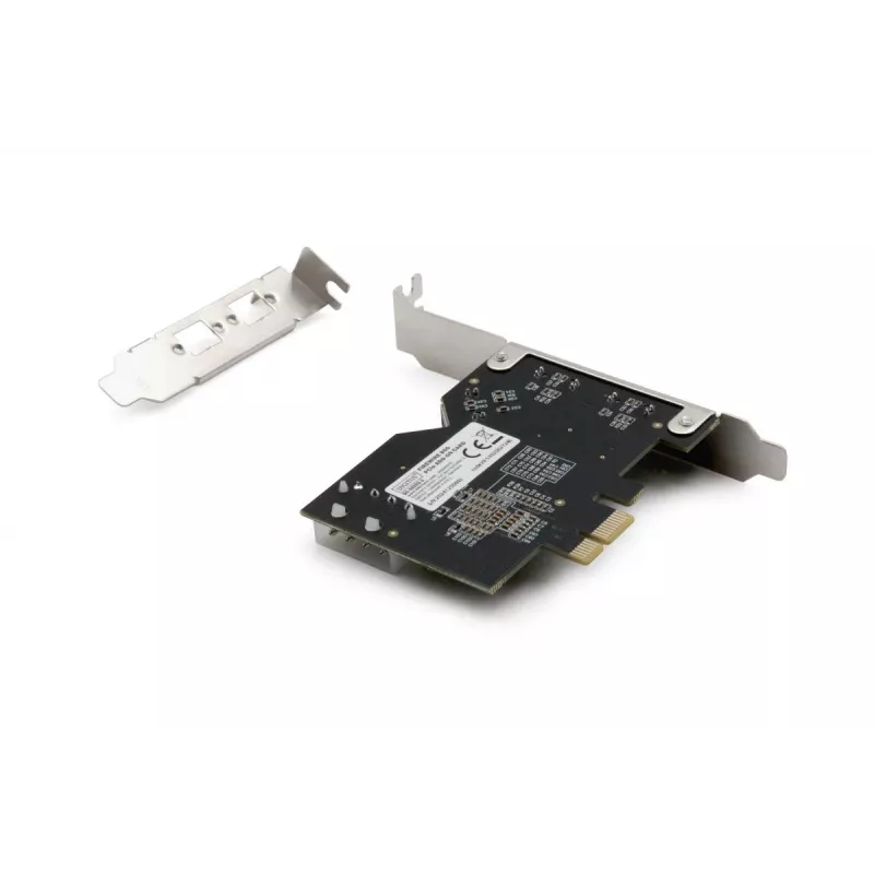 Karta interfejsu DIGITUS IEEE 1394b, PCI-e 3 porty, 2x9-pin zewnętrzny + 1x9-pin wewnętrzny