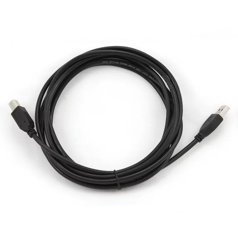 GEMBIRD USB 2.0 A-plug B-plug kabel 3m (10ft) - Czarny/ Bulk Package (ccp-USB2-ambm-10)