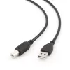 GEMBIRD USB 2.0 A-plug B-plug kabel 3m (10ft) - Czarny/ Bulk Package (ccp-USB2-ambm-10)