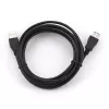 Kabel przedłużający GEMBIRD USB 2.0 Typ-A na USB Typ-A (AM/AF), 1m - Czarny