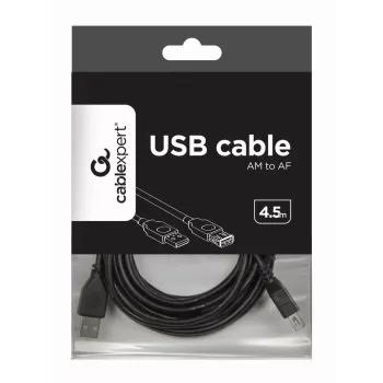 Kabel przedłużacz GEMBIRD USB 2.0 5m