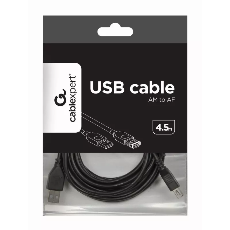 Kabel przedłużacz GEMBIRD USB 2.0 5m