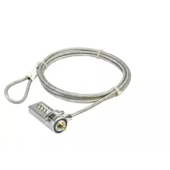 Notebook Security Lock LogiLink NBS002 Kombinowana linka zabezpieczająca 1,5 m
