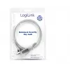 Notebook Security Lock LogiLink NBS002 Kombinowana linka zabezpieczająca 1,5 m