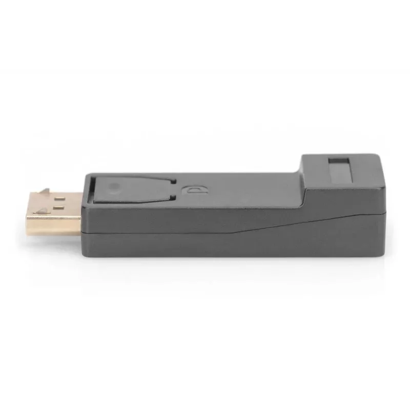 Adapter DIGITUS ASSMANN DisplayPort, DP - HDMI typu A M/Ż, z blokadą, czarny CE
