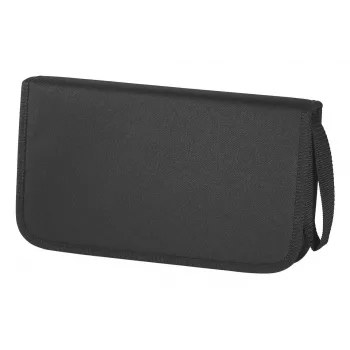 Hama Nylon Wallet 64 Cd, 64 dysków, Czarny, Nylon