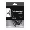 Kabel audio Toslink Gembird CC-OPT-1M Czarny 1m