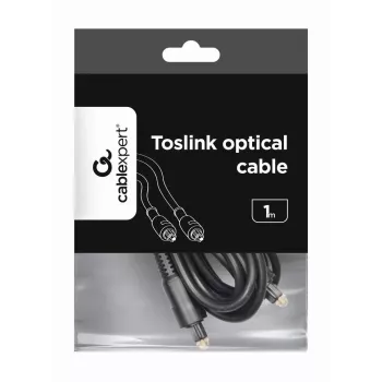 Kabel audio Toslink Gembird CC-OPT-1M Czarny 1m
