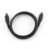 Kabel audio Toslink Gembird CC-OPT-1M Czarny 1m