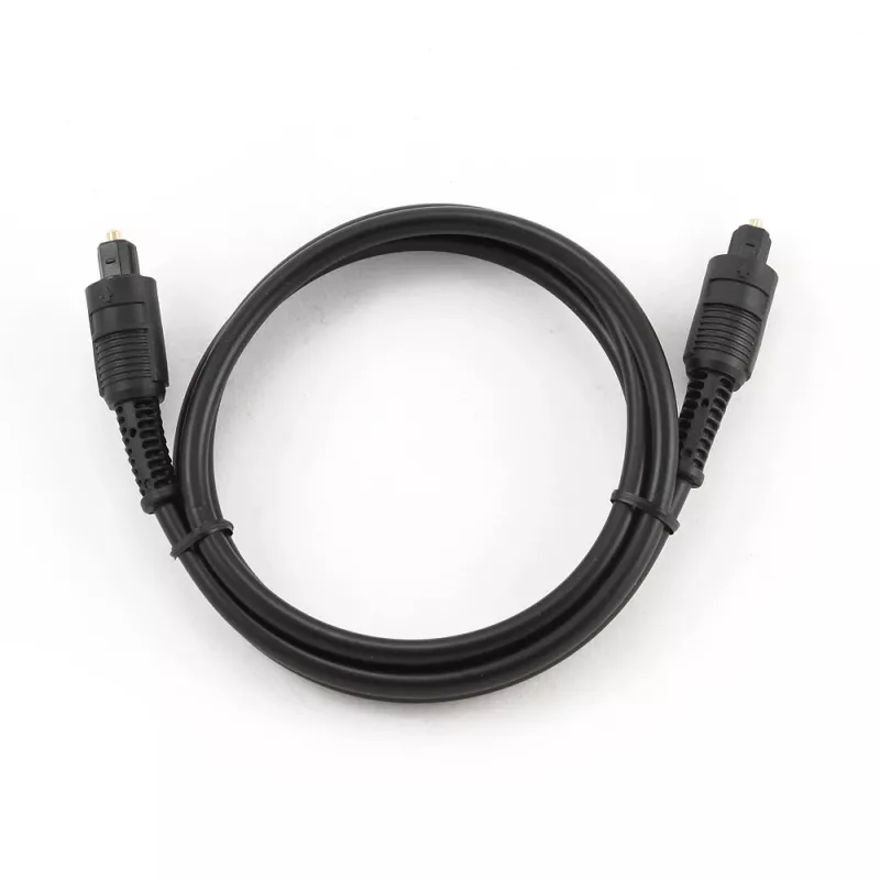 Kabel audio Toslink Gembird CC-OPT-1M Czarny 1m