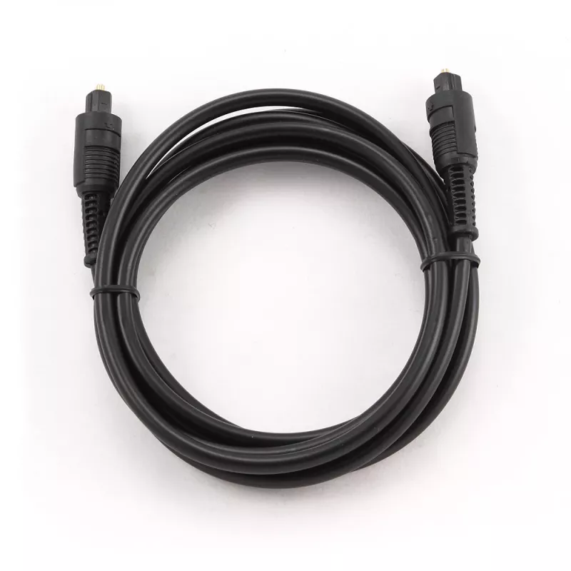 Kabel audio, Gembird Toslink, 2 m, czarny, złącza męsko-męskie