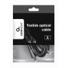Kabel audio, Gembird Toslink, 2 m, czarny, złącza męsko-męskie