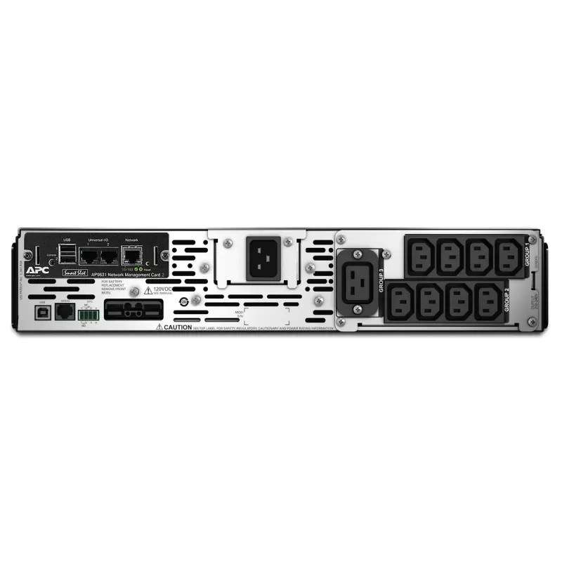 APC Smart-UPS X SMX3000RMHV2UNC - 3000VA, 8x C13, 1x C19 gniazdo, USB, rozszerzalny czas pracy, NMC