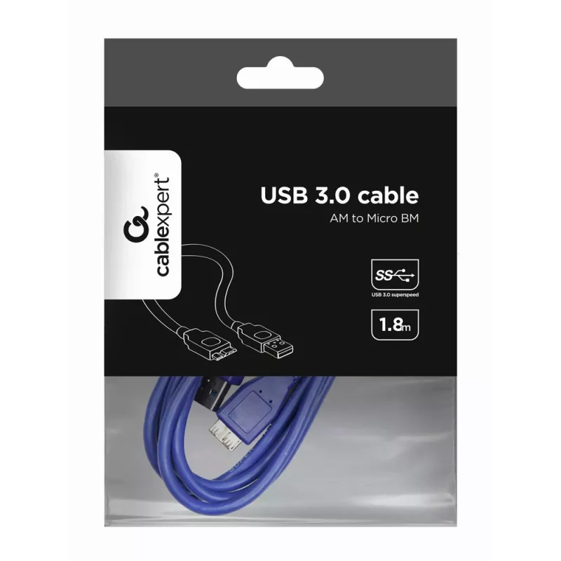Kabel GEMBIRD Micro-USB 3.0 2,0 m