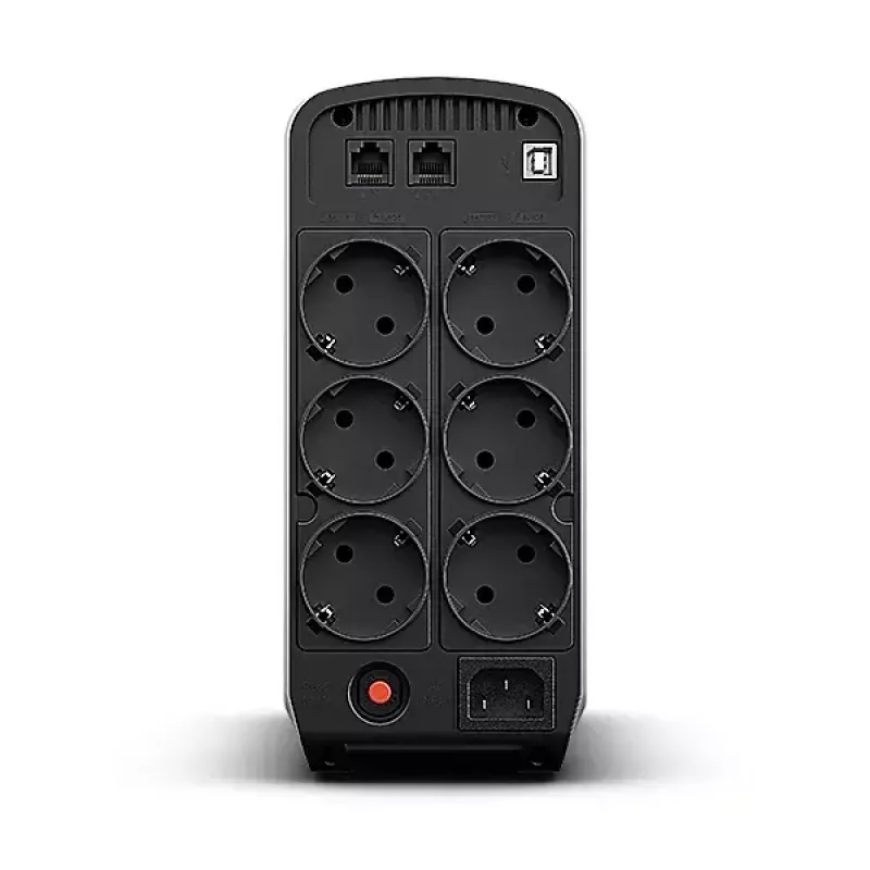Zasilacz awaryjny CYBERPOWER CP900EPFCLCD — 0,9 kVA (540 W), 6 gniazd AC, LCD, czysty sinus, Tower