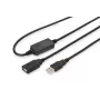 DIGITUS USB 2.0 Repeater kabel USB A male / A female 10m (DA-73100-1)