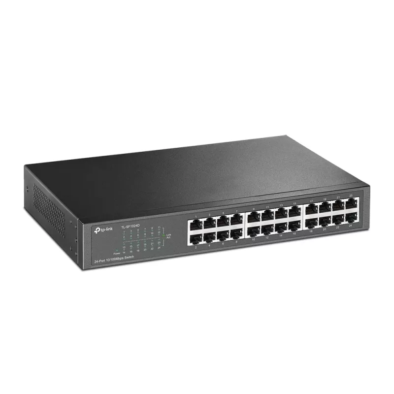 Przełącznik sieciowy TP-Link TL-SF1024D Niezarządzalny Fast Ethernet (10/100) Szary