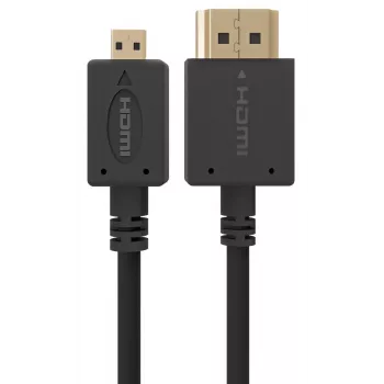 Kabel GEMBIRD HDMI męski do micro D-męski ze złoconymi złączami 2,0 m czarny