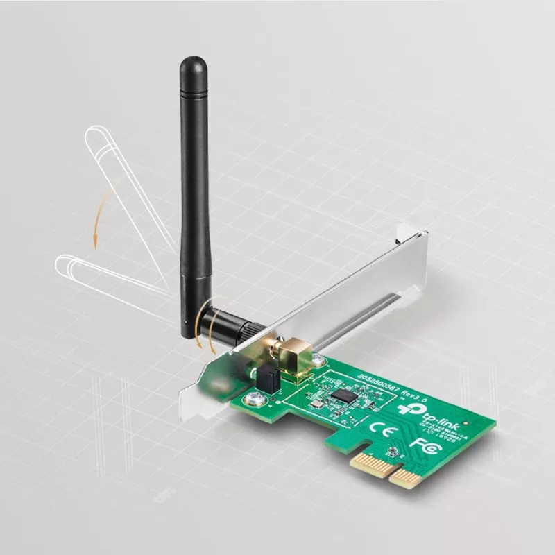 Karta sieciowa TP-Link TL-WN781ND, wewnętrzna, WLAN, 150 Mbit/s