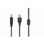 Kabel premium USB A - USB B GEMBIRD 4,5 m - czarny