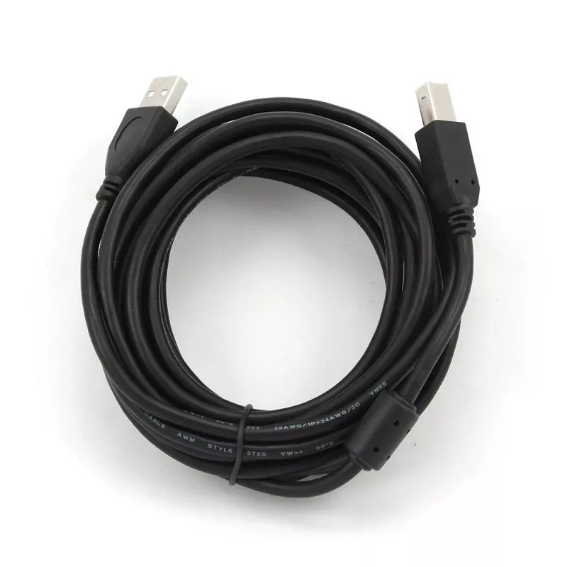 Kabel premium USB A - USB B GEMBIRD 4,5 m - czarny