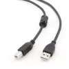 Kabel premium USB A - USB B GEMBIRD 4,5 m - czarny