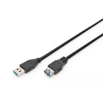 DIGITUS Przedłużacz USB 3.0 Typ A M/Ż 1,8 m (ak-300203-018-s)
