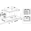 Whirlpool AKM 268/IX Stal nierdzewna do zabudowy Gaz 4 strefy