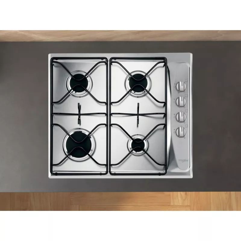 Whirlpool AKM 268/IX Stal nierdzewna do zabudowy Gaz 4 strefy