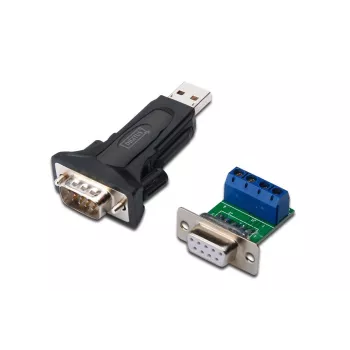 DIGITUS USB 2.0 do szeregowego konwertera RS485 z kablem USB A 80 cm USB A M / USB A F