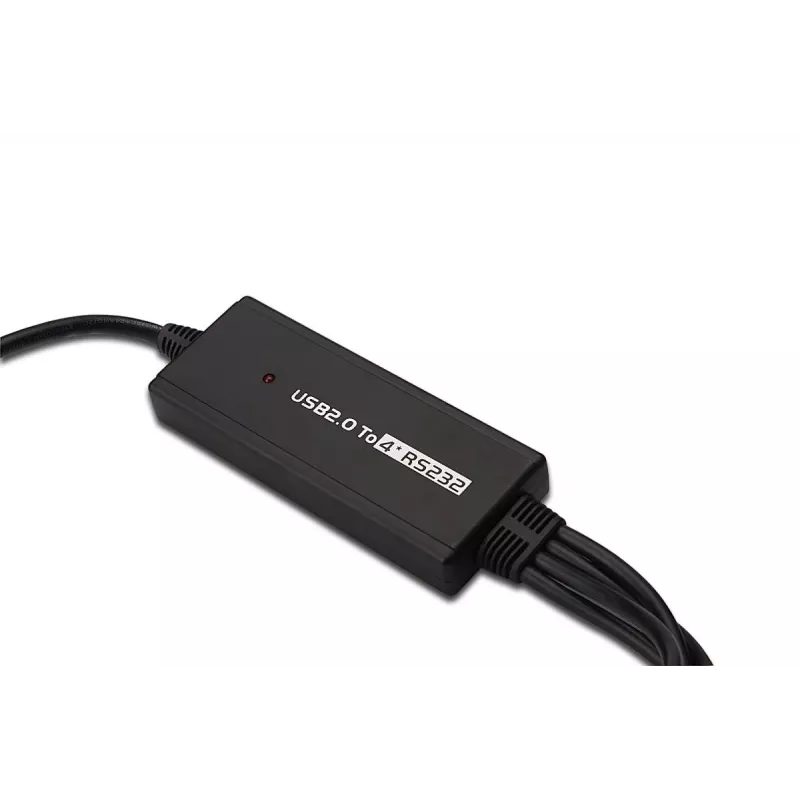 DIGITUS USB 2.0 To 4x Rs232 kabel 1.5m