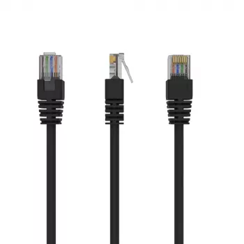Kabel krosowy GEMBIRD - Kat. 5e - UTP - 25 cm - czarny