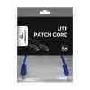 GEMBIRD Patch kabel - Cat 5e - UTP - 25cm - Niebieski