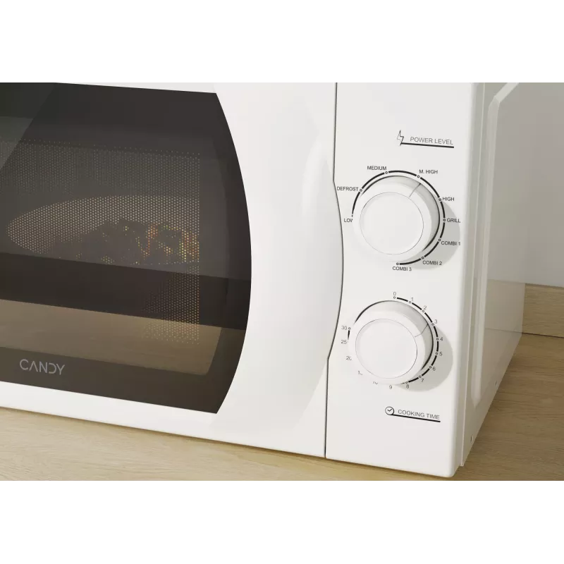 Candy Idea CMG 2071M Biały Grill mikrofalowy Wolnostojący 20 L 700 W