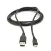 Kabel GEMBIRD dwustronny USB 2.0 AM na Micro-USB, 1 m - Czarny