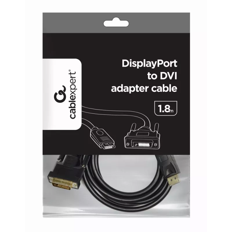 Kabel przejściowy GEMBIRD DisplayPort do DVI 2,0 m