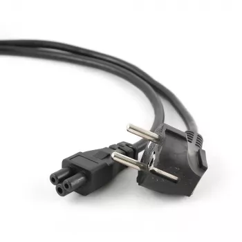 Kabel zasilający GEMBIRD (C5), z aprobatą VDE 3 m (opakowanie zbiorcze)